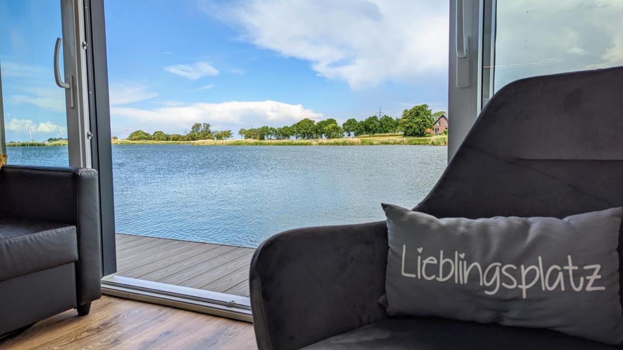 Hausboot Wangermeerblick Schillig Eksteriør billede