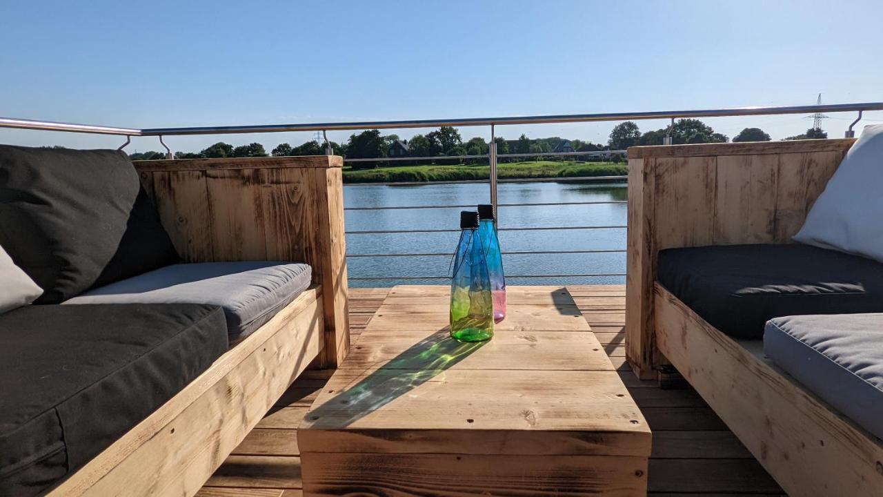 Hausboot Wangermeerblick Schillig Eksteriør billede