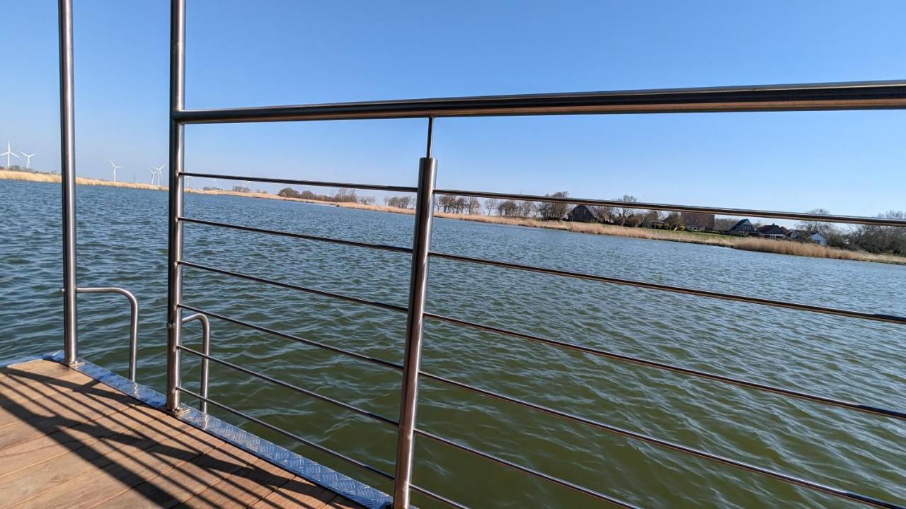 Hausboot Wangermeerblick Schillig Eksteriør billede
